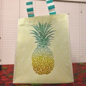 Cute reusable Joann’s pineapple tote bag